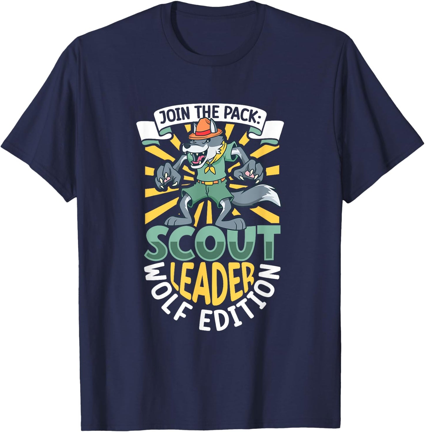 Wolf Edition - Scout Leader T-Shirt - T-Shirt | Navy