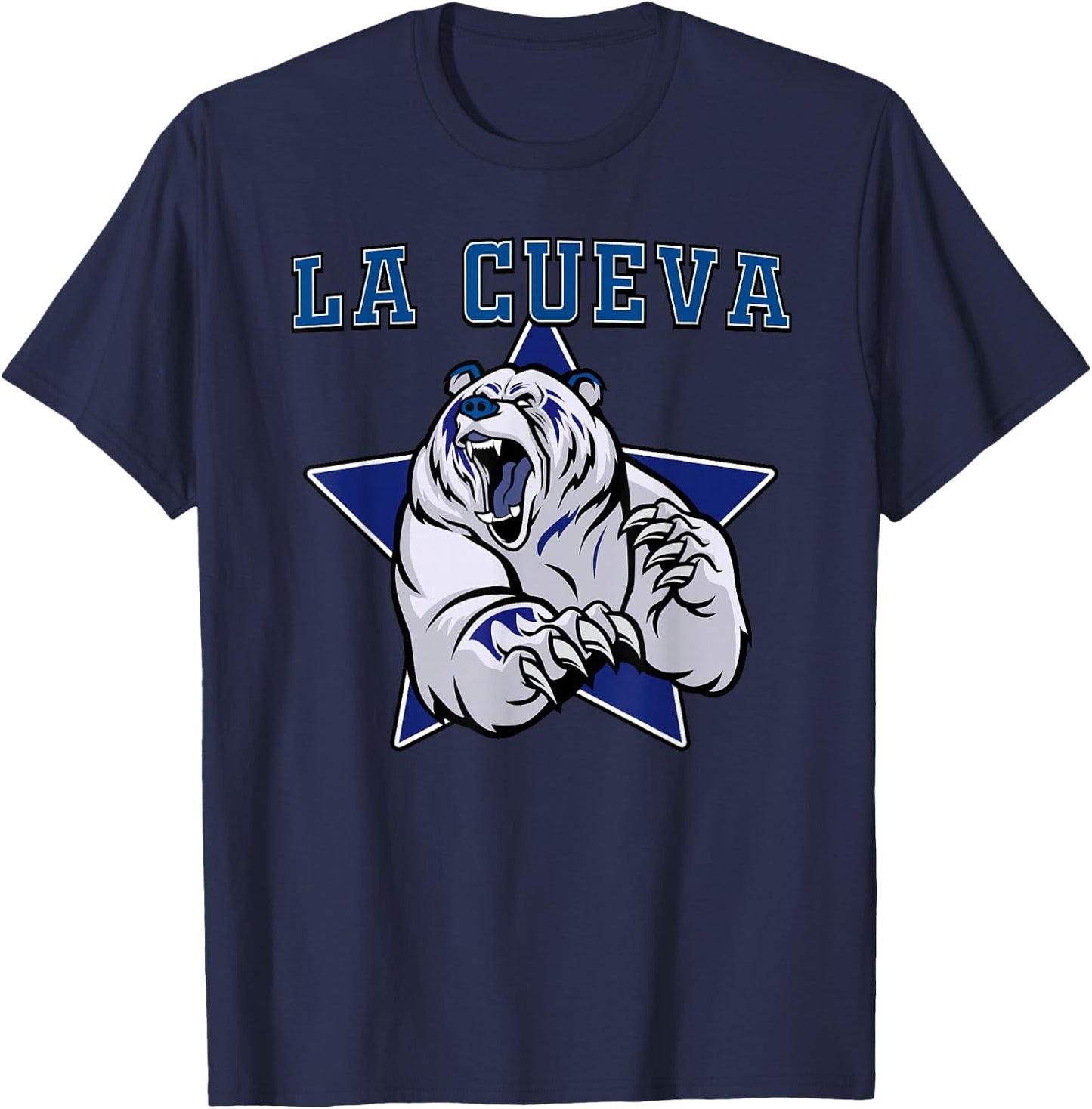 La Cueva Bears High School Team Spirit T-Shirt - T-Shirt | Navy