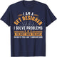 Set Designer Funny Theater Job Title Novelty Gift T-Shirt - T-Shirt | Navy