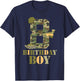 8th Birthday Military Themed Camo Boys 8 Years Old Soldier T-Shirt - T-Shirt | Navy