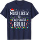 Most Likely To Call Santa Bruh Christmas Men Women Kids T-Shirt - T-Shirt | Navy