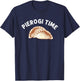 Funny Pierogi Art Men Women Polish Pride Poland Pierogi Food T-Shirt - T-Shirt | Navy