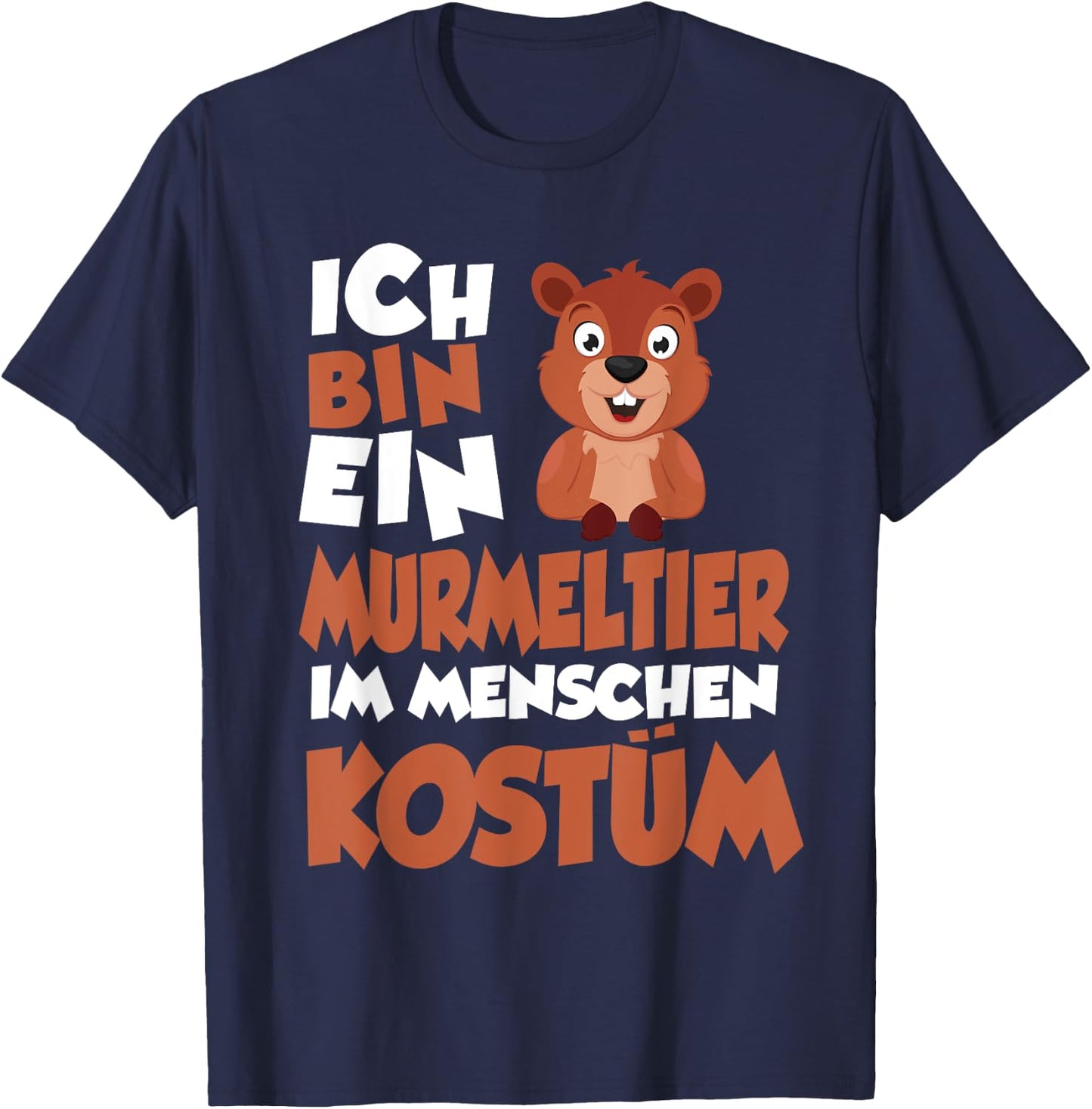 Marmot People Costume T-Shirt - T-Shirt | Navy