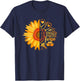 Sunflower Licensed Practical Nurse Medical Nursing LPN T-Shirt - T-Shirt | Navy