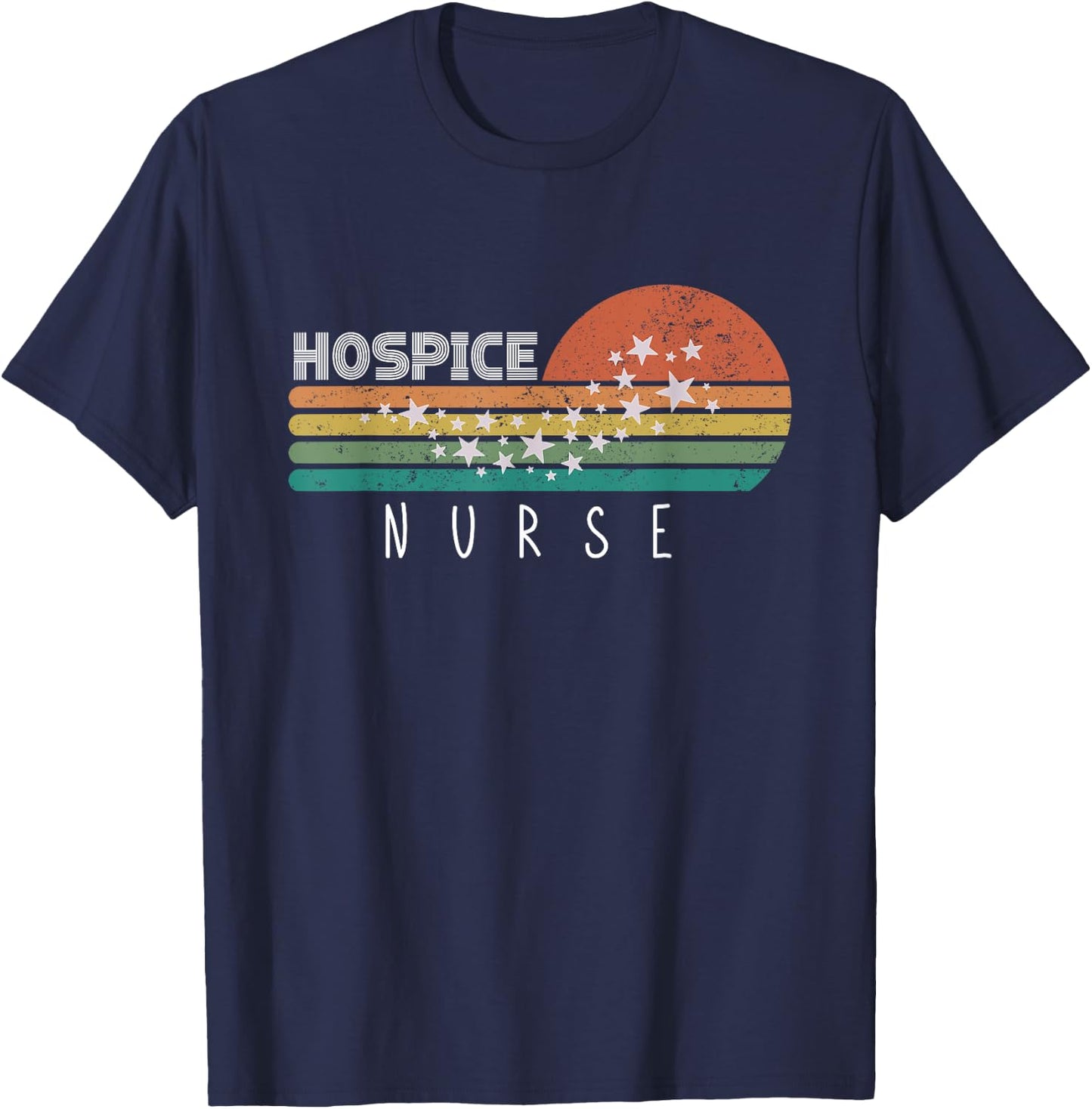 Hospice Nurse Appreciation Hospice Nursing School Graduation T-Shirt - T-Shirt | Navy