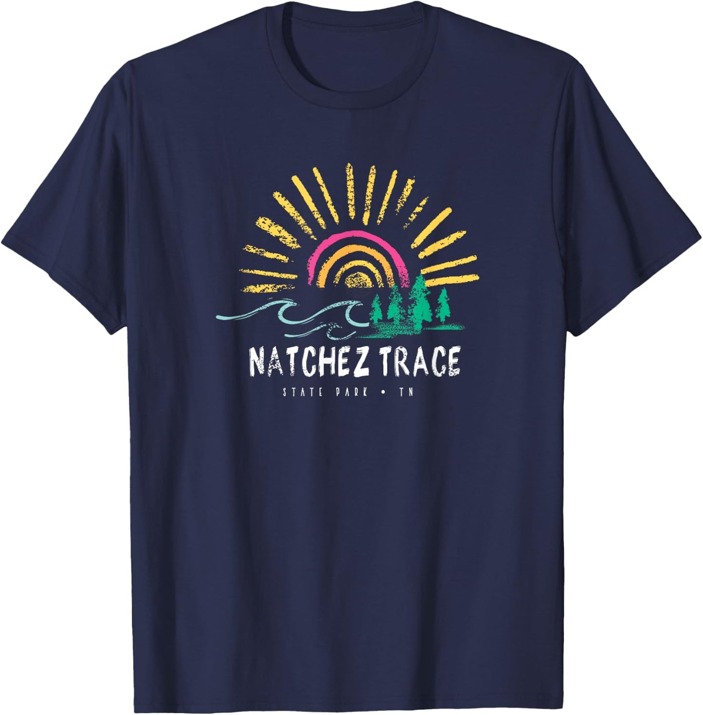 Natchez Trace State Park Sunshine T-Shirt - T-Shirt | Navy