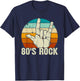 Vintage Retro 80's Rock Band T-Shirt - T-Shirt | Navy