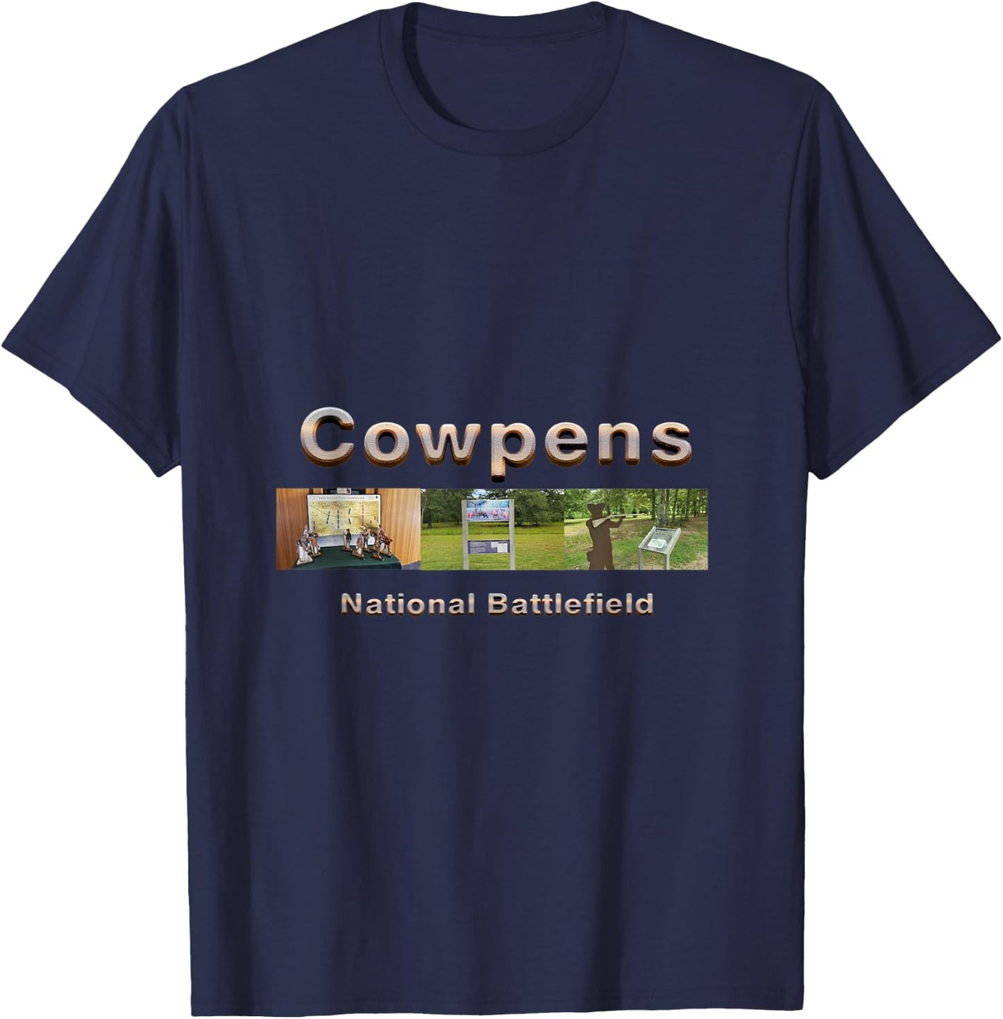 Cowpens National Battlefield T-Shirt - T-Shirt | Navy