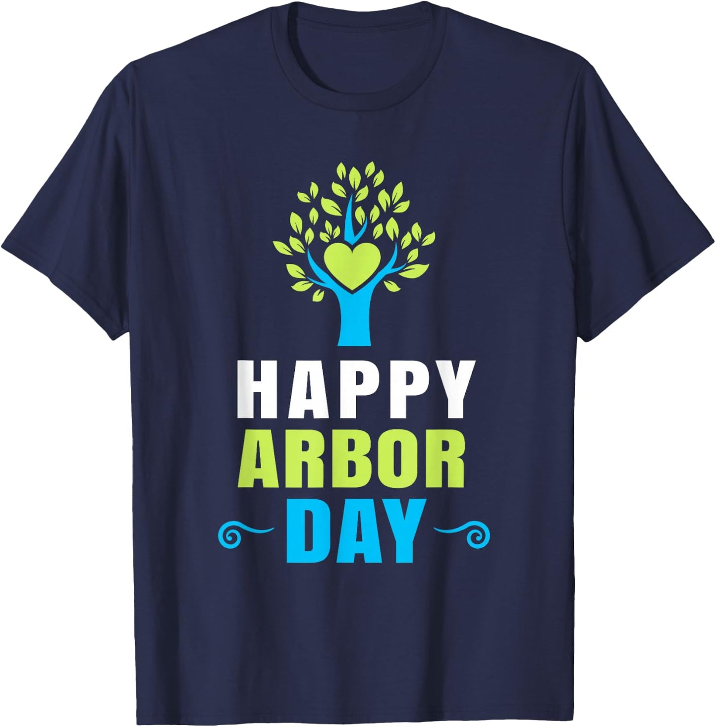 Plant More Trees Tree Planting Arbor Day Earth Day T-Shirt - T-Shirt | Navy