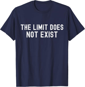 The Limit Does Not Exist Graphic T-Shirt - T-Shirt | Navy