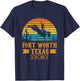 Fort Worth Texas Rodeo Rider Horse - Fort Worth Texas T-Shirt - T-Shirt | Navy