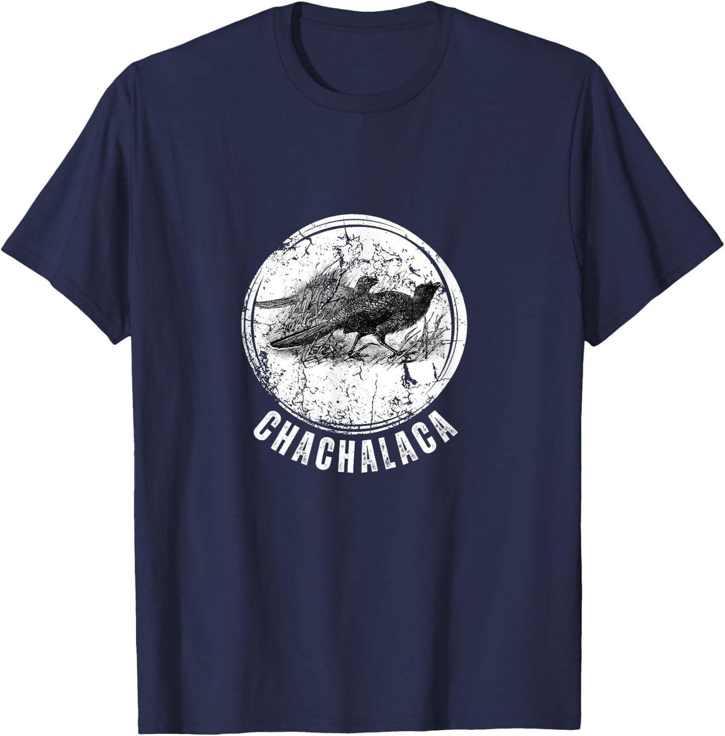 Chachalaca Upland Game Hunting Birdwatcher T-Shirt - T-Shirt | Navy