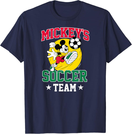 Disney - Mickey's Soccer Team T-Shirt - T-Shirt | Navy