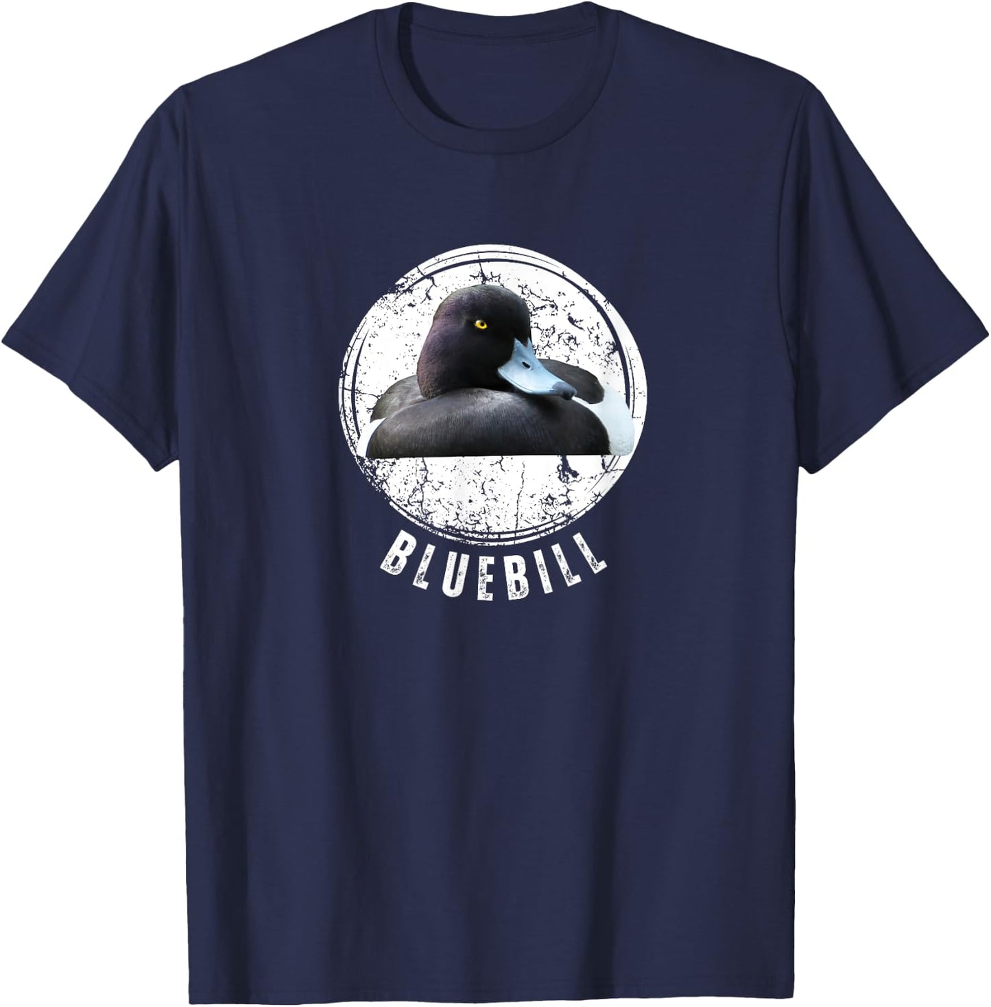 Duck Hunting Shirt Bluebill Scaup Diver Duck Hunting T-Shirt - T-Shirt | Navy