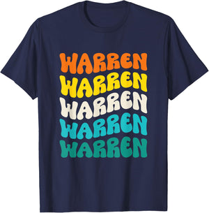 70s Warren T-Shirt - T-Shirt | Navy
