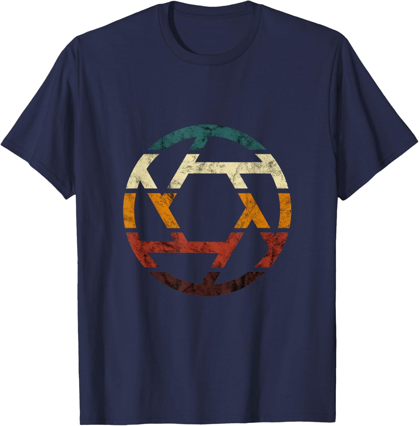 Photographer Shutter Camera Lens Photo Photography T-Shirt - T-Shirt | Navy