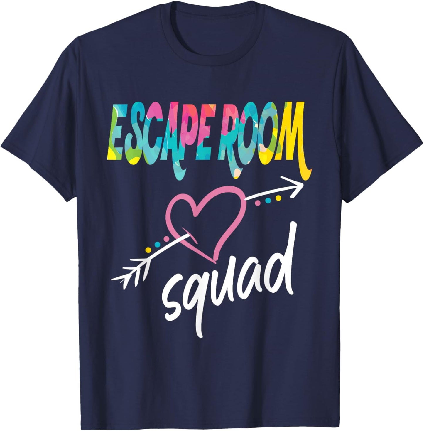 Escape Room Squad T-Shirt - T-Shirt | Navy