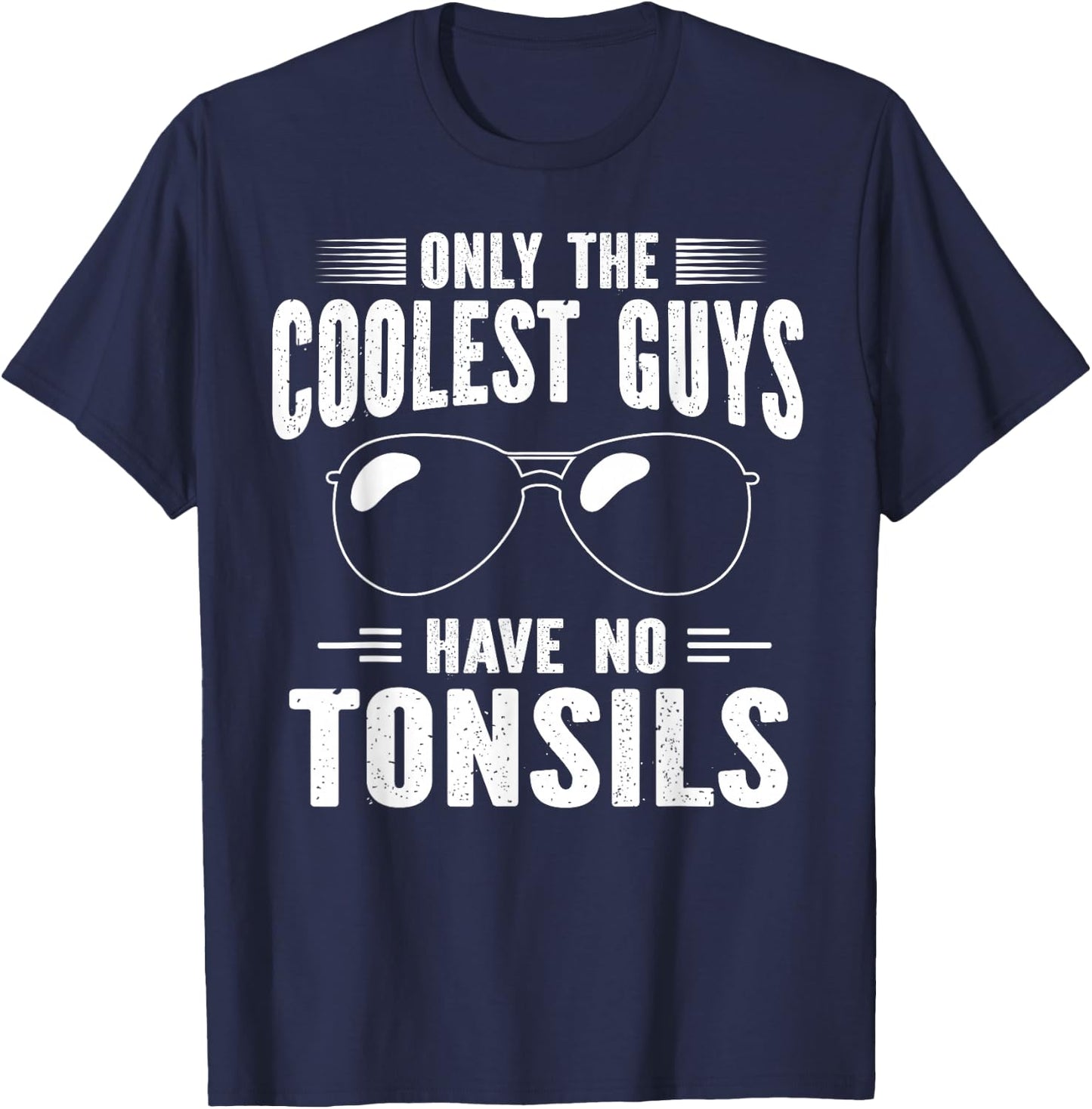 Tonsillectomy Recovery Almond Removal T-Shirt - T-Shirt | Navy