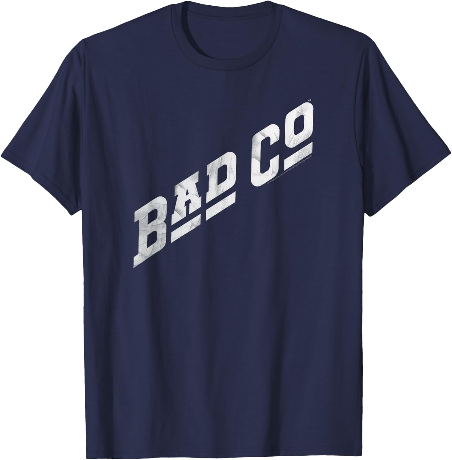 Bad Company Classic Bad Co Logo T-Shirt - T-Shirt | Navy