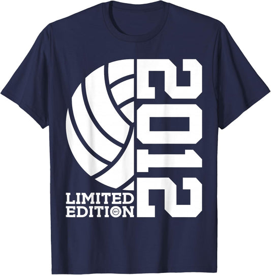 14th BIRTHDAY VOLLEYBALL LIMITED EDITION 2012 T-Shirt - T-Shirt | Navy