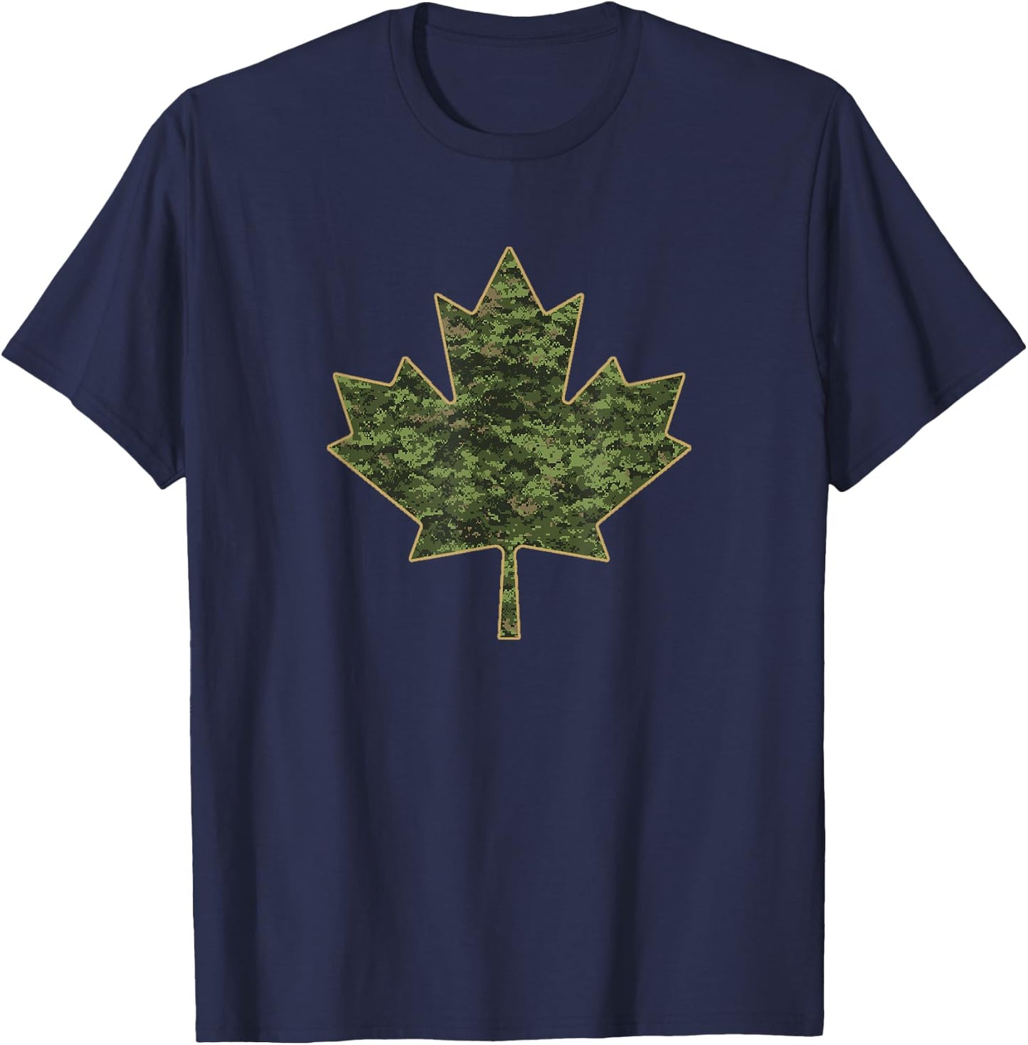 The Flag of Canada, Canadian Army T-Shirt - T-Shirt | Navy