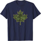 The Flag of Canada, Canadian Army T-Shirt - T-Shirt | Navy