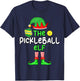 I'm The Pickleball Elf Christmas Family Matching Pajama T-Shirt - T-Shirt | Navy