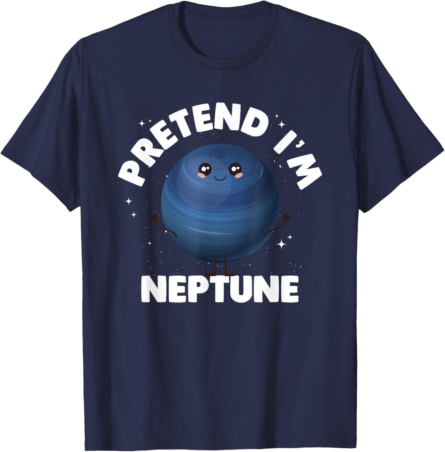 Pretend Im Neptune T-Shirt - T-Shirt | Navy