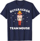 Team Mouse Nutcracker Christmas Dance Pajamas Kids Girls T-Shirt - T-Shirt | Navy