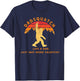 Dadsquatch Like A Dad Way More Squatchy Funny Bigfoot T-Shirt - T-Shirt | Navy