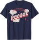 Today's Mood Is Sponsored By Pro-zac Mental Health Anxiety T-Shirt - T-Shirt | Navy