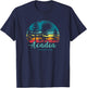 Acadia National Park Pines Vintage T-Shirt - T-Shirt | Navy