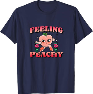 Peach State Georgia Atlanta Georgia On My Mind T-Shirt - T-Shirt | Navy