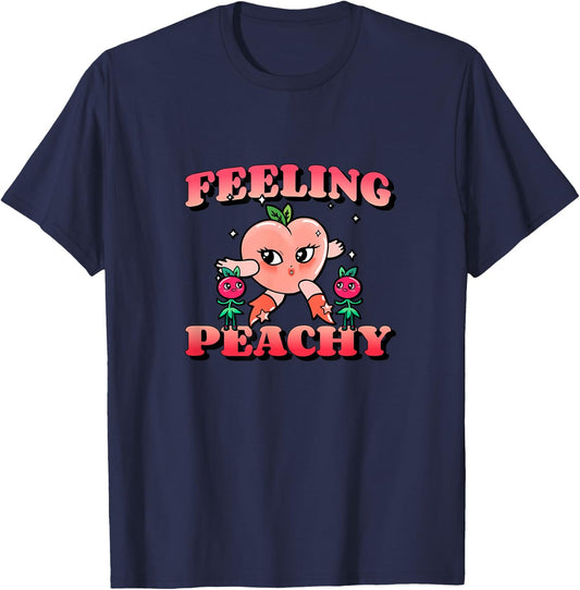 Peach State Georgia Atlanta Georgia On My Mind T-Shirt - T-Shirt | Navy