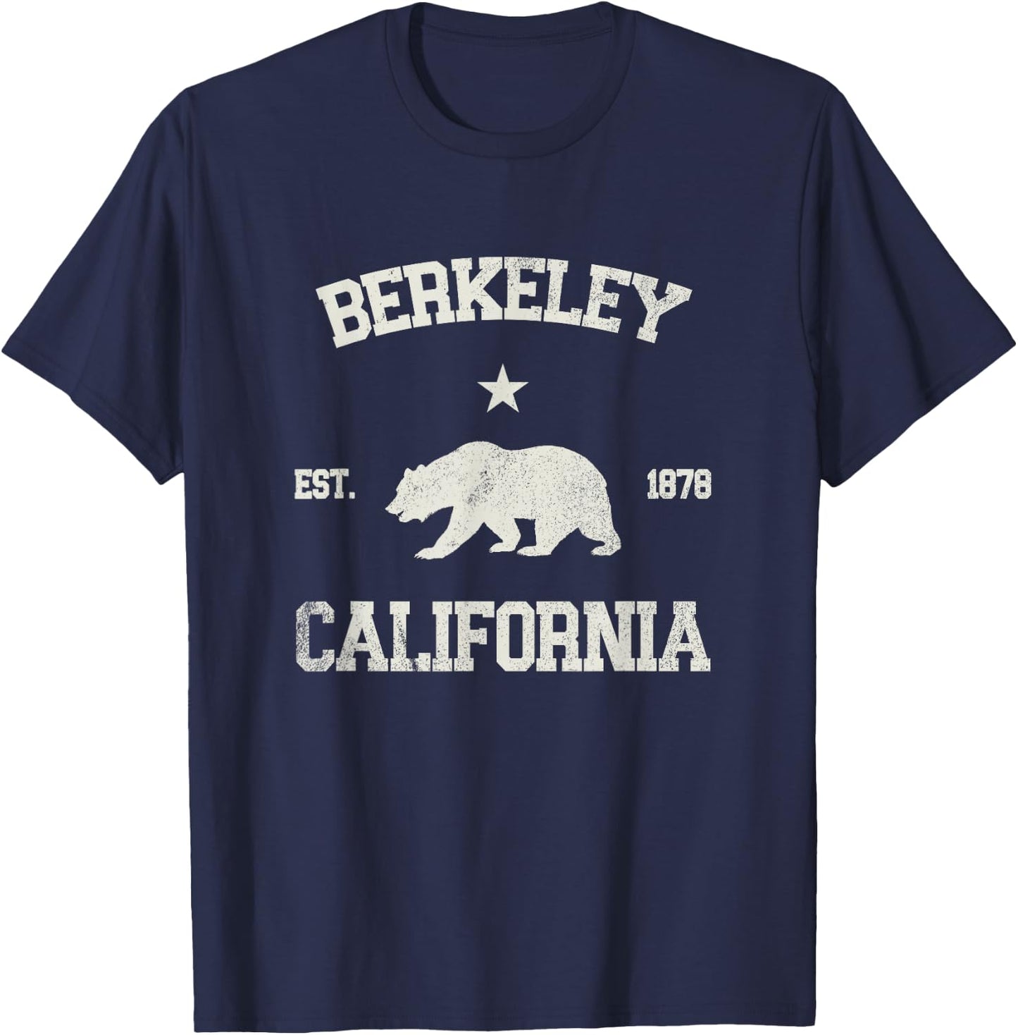 Berkeley California T-Shirt - T-Shirt | Navy