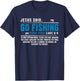 Jesus Said Go Fishing Funny Bible Vers Christian Religious T-Shirt - T-Shirt | Navy