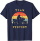Fun Vintage Retro Sunset Vincent Motorcycle Biker Rider T-Shirt - T-Shirt | Navy