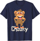 Cheeky - Monkey Primate Lover Zoo Animal Zookeeper Zoology T-Shirt - T-Shirt | Navy