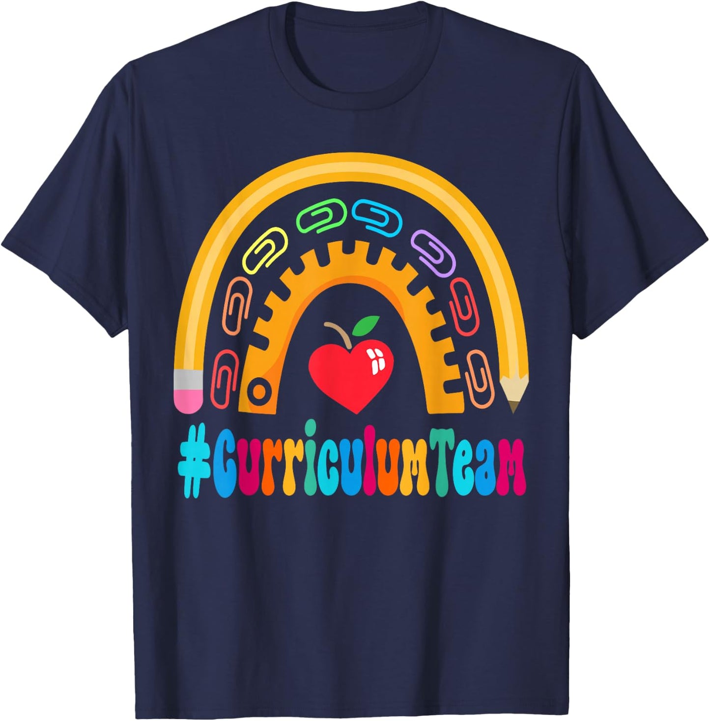 Curriculum Team Appreciation Week Back to School T-Shirt - T-Shirt | Navy