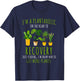 I Am A Plantaholic For Plant Lovers Funny Quote Gardener T-Shirt - T-Shirt | Navy