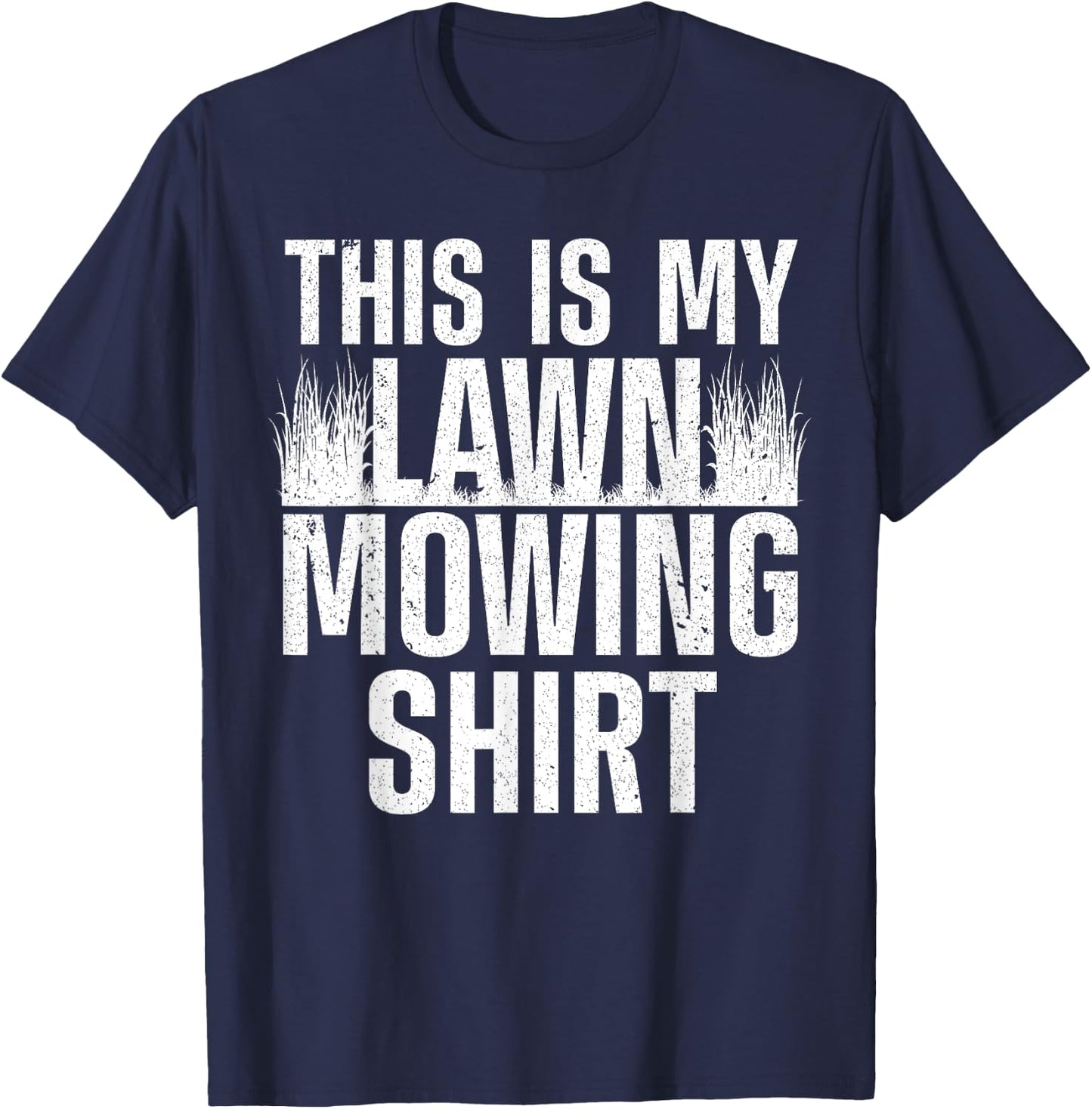 Cool Lawn Mowing Women Groundskeeper Care Landscaper T-Shirt - T-Shirt | Navy