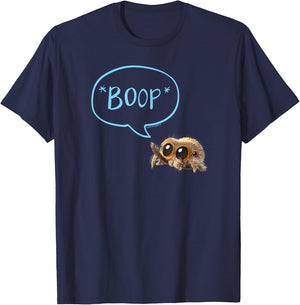 Lucas The Spider Boop Blue T-Shirt - T-Shirt | Navy