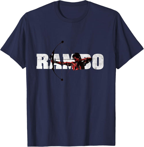 Rambo , Men's Grey Short Sleeve Modern Classic Fit Bow