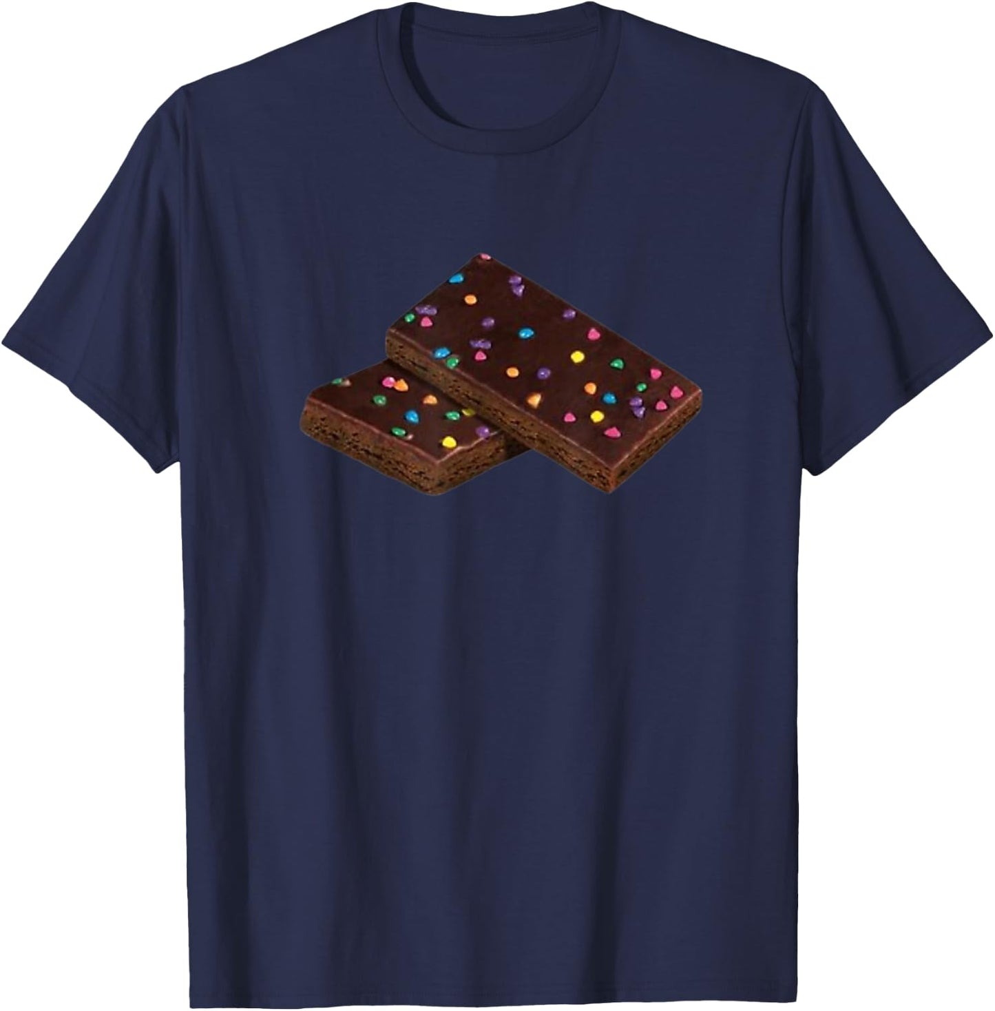 Funny Nostalgic Cosmic Brownies T-Shirt - T-Shirt | Navy