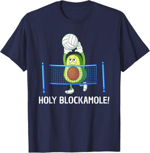 Funny Volleyball Design Women Volleyball Players T-Shirt - T-Shirt | Navy