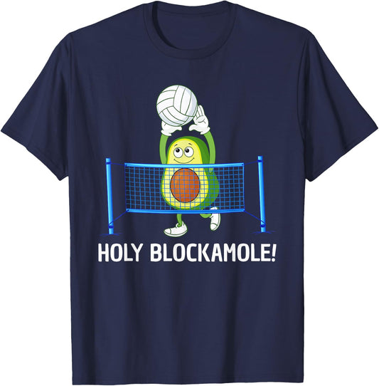 Funny Volleyball Design Women Volleyball Players T-Shirt - T-Shirt | Navy