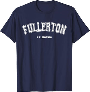 Fullerton California T-Shirt - T-Shirt | Navy
