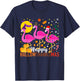 Halloween Thanksgiving Christmas Happy HallowThanksMas T-Shirt - T-Shirt | Navy