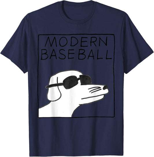 Modern Baseball Logo T-Shirt - T-Shirt | Navy