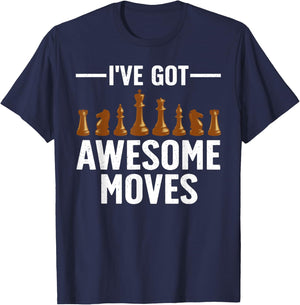 Cool Chess Kids Boys Chess Players Game Chess Lovers T-Shirt - T-Shirt | Navy